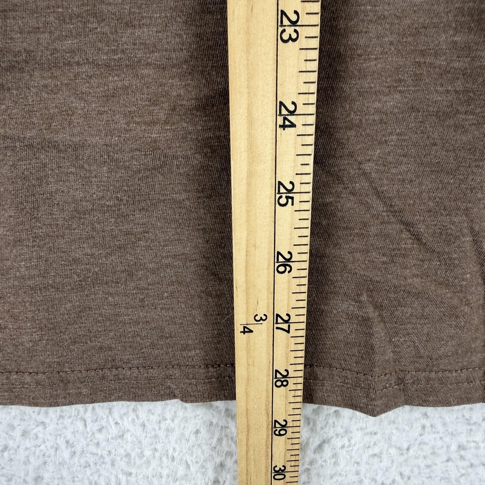 Hinano Tahiti Mens 2XL Brown Island Girl Graphic Tee T-Shirt Hula Logo - Picture 6 of 8